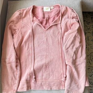 Anthropologie Pink Sweater